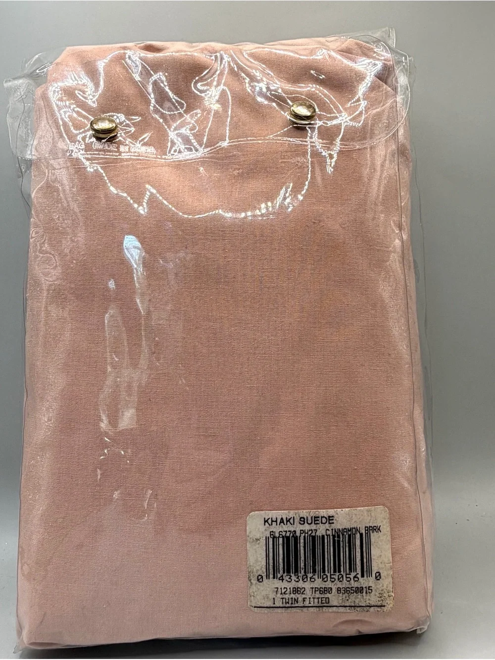 Canon Twin Fitted Sheet - Cinnamon Bark